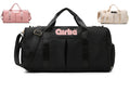 Black and Strawberry everyday gym bag