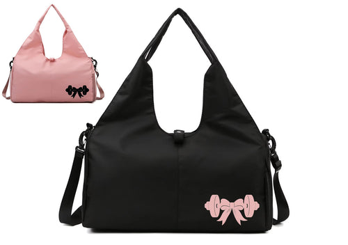 Black yoga mat carrier bag